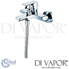 Ideal Standard Connect Air Concept Air Exposed Chrome Bath Shower Mixer Spare Parts